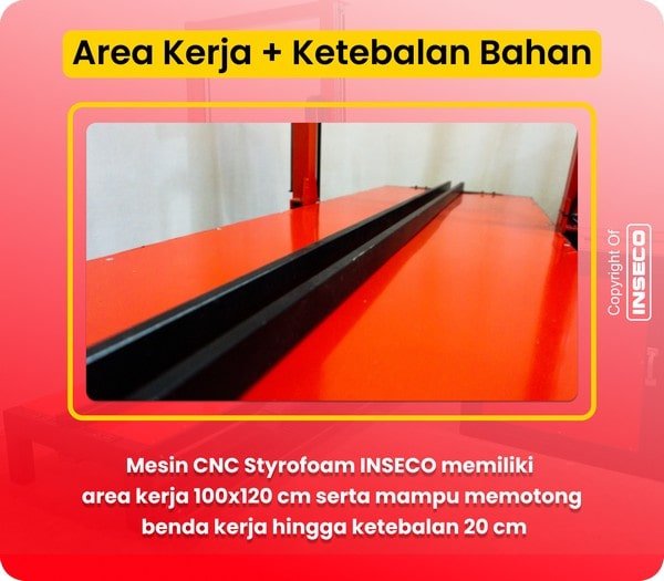 Jual Mesin CNC Styrofoam INSECO 15